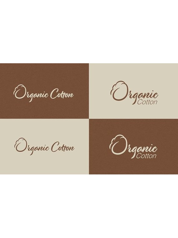 True Luxury Pure Heavy Rich Organic Cotton 6-Piece Bed Sheets Set King Size Fits mattresses Upto 7-9” deep Pocket – Sateen Weave (Solid, Light Blue)