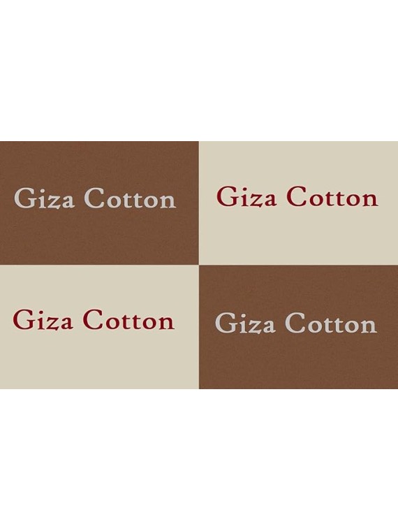 True Luxury Pure Heavy Rich Giza Cotton 6-Piece Bed Sheets Set King Size Fits mattresses Upto 30-34” deep Pocket – Sateen Weave (Stripe, White)