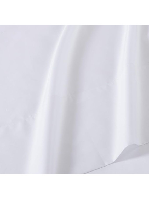 Ultra Sateen Sheet Set, 100% CEA Certified Egyptian Cotton, Extra-Long Staple, Cool, Breathable, Single Needle Stitch, Sustainable, Flat, Fitted, 2 Pillowcases (White, King)