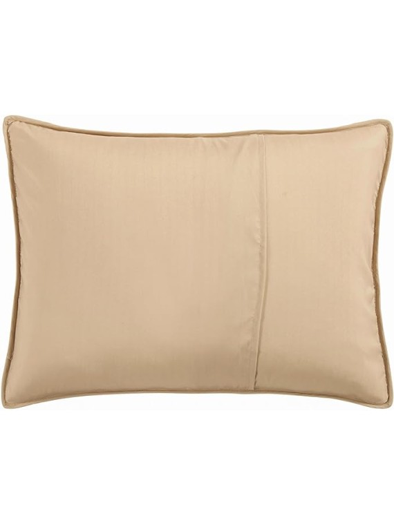 King Bedding Set - Antique Pine Lodge Quilt Set with Quilt, Two Pillow Shams and One Decorative Pillow - Machine Washable