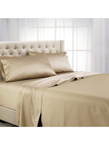 Split Top King Sheet Set for Adjustable King Beds, 1000 Thread Count, 100% Cotton, Luxury Half Split (Split Head) King Sheets, Linen