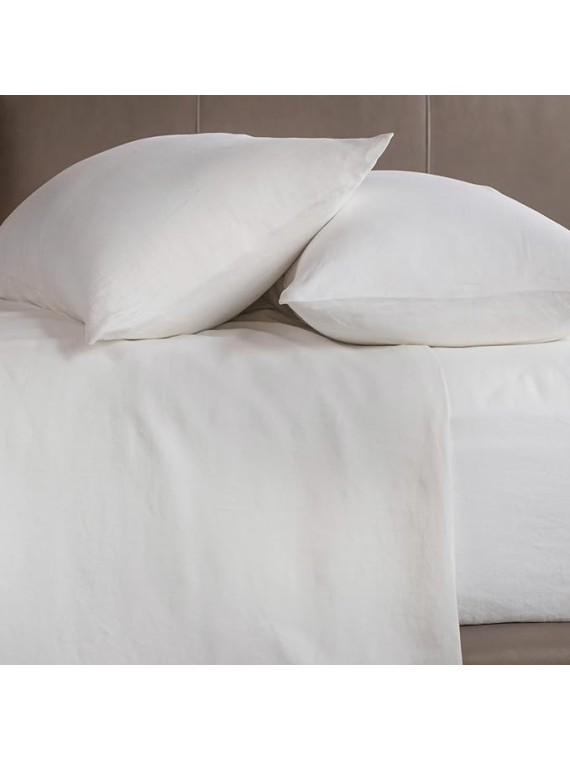 100% French Linen Sheet Set by Queen - Clove