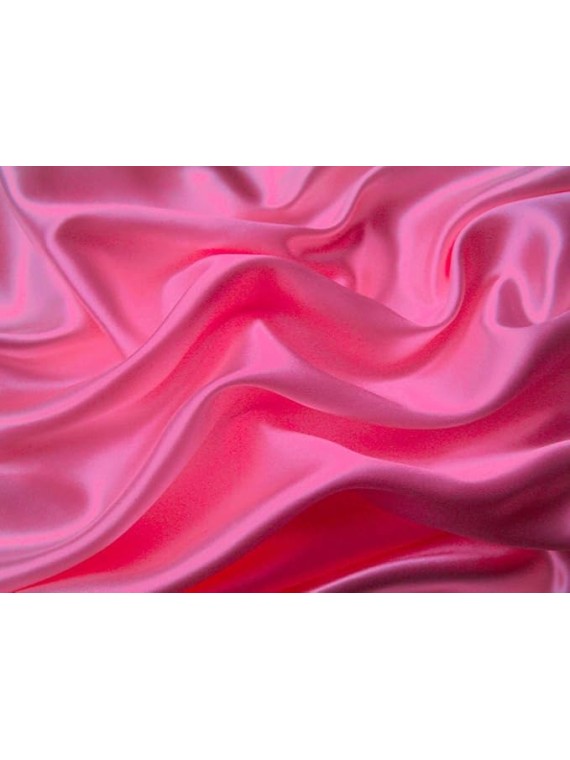 Regal Comfort Grand King Size 4-Piece Sheet Set 19 Momme Mulberry Silk Bed Set Fits 10-12" Deep Pocket - Mulberry Silk Sheets for Designer-Inspired Homes (Solid, Hot Pink)