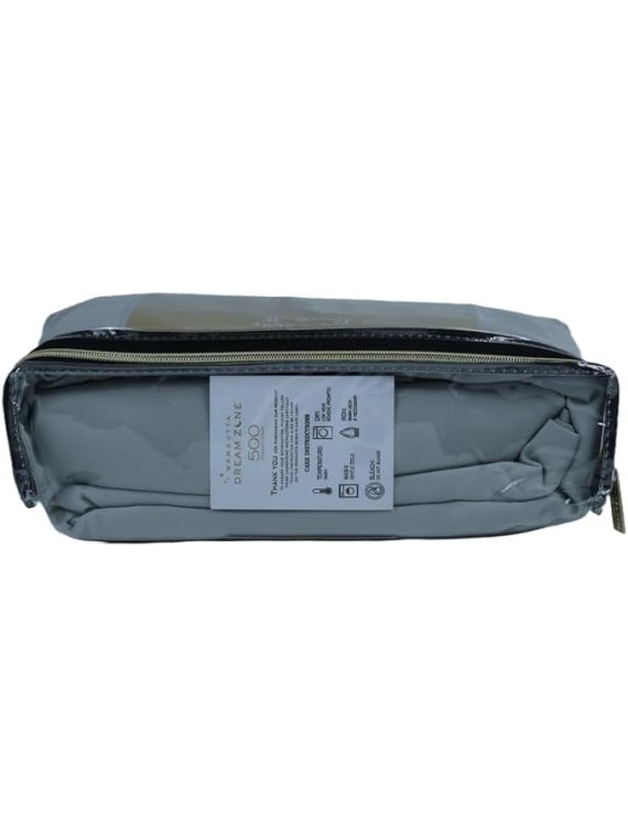 Dream Zone 500 Thread Count PimaCott Sheet Set in Queen Size (Silver Grey (Stripe)