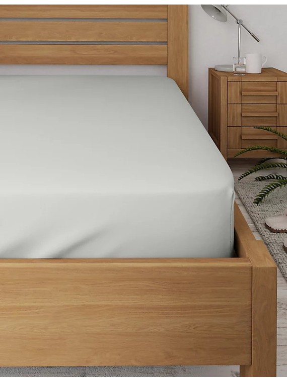 2pk Egyptian Cotton Sateen 400 Thread Count Pillowcases