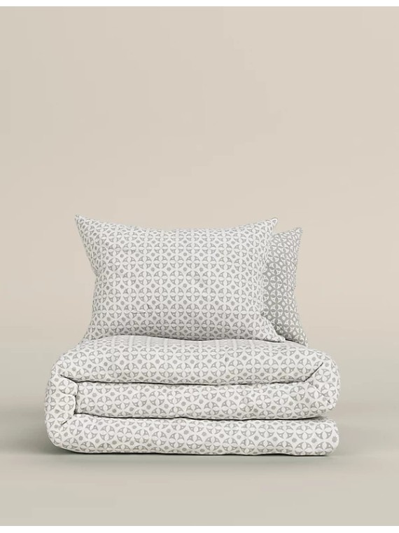 2pk Bamboo Cotton Blend Oxford Pillowcases