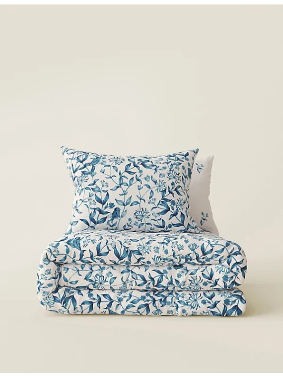 Cotton Blend Spotty Bedding Set