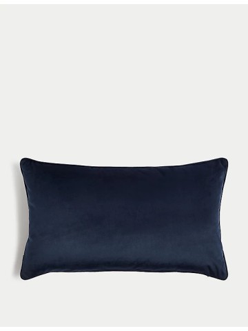 Pure Cotton Trailing Cherry Blossom Bolster Cushion