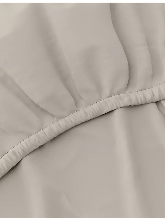 Bamboo Cotton Blend Sateen Fitted Sheet