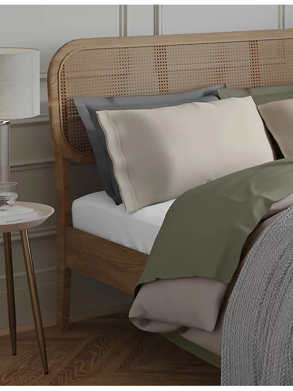 2pk Egyptian Cotton 230 Thread Count Pillowcases